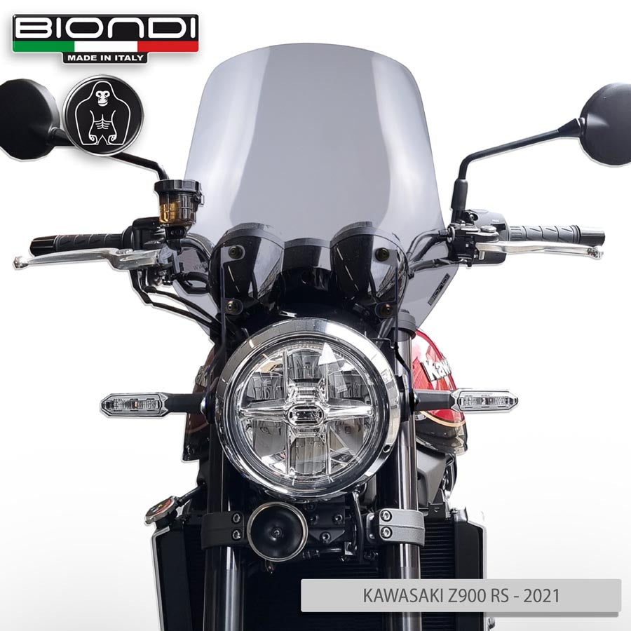 Biondi Cupolino Touring Fumè Chiaro Kawasaki Z900 RS 2018-2021