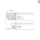 Fiamma Motor Kit Compact per tendalino F80s – colore Titanium