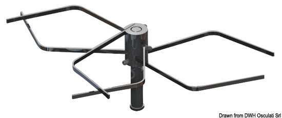 Osculati Topfhalter für Dreifach-Bootskocher 50.100.93