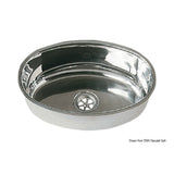 Osculati Oval Edelstahlspüle 240 x 375 mm 50.186.84