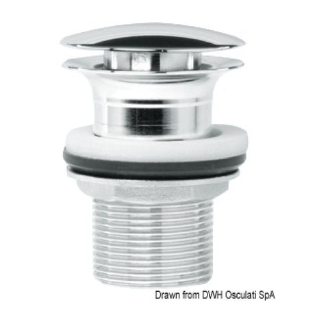 Osculati Piletta in ottone cromato 50.186.97