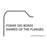 Osculati Lavello rettangolare in inox 150 mm profondita 50.187.23