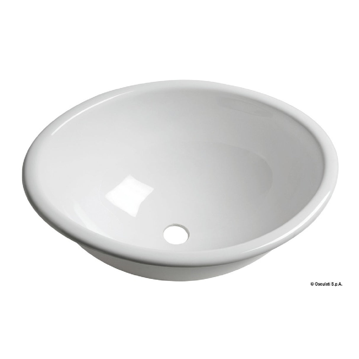 Osculati Fregadero ovalado de plexiglás 37 x 29 mm 50.188.94