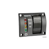 Kit de panel Osculati con sonda indicadora de nivel de aguas negras 50.204.60