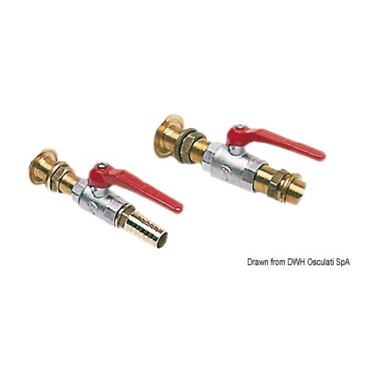 Osculati WC-Einbauset 50.205.02