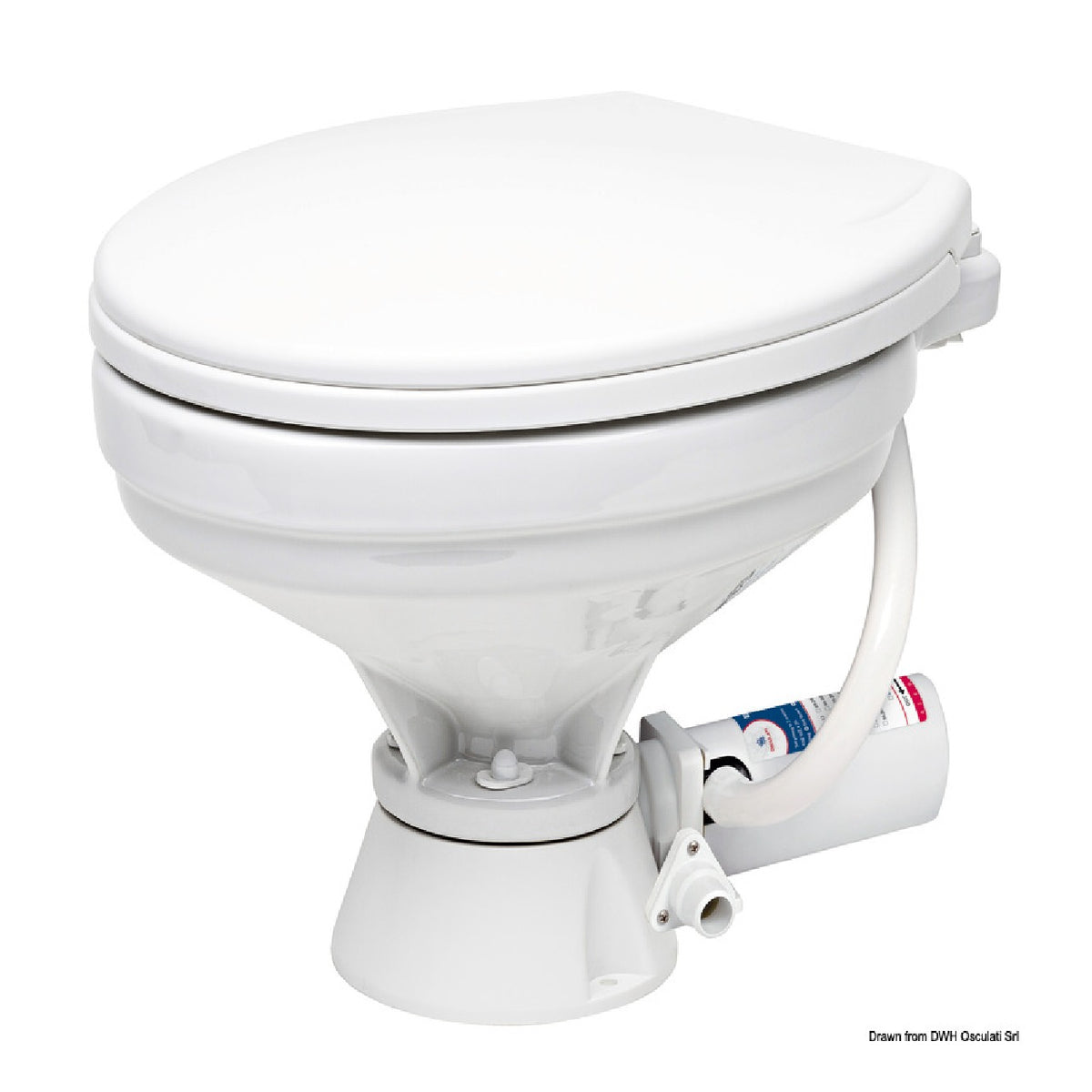 Osculati elektrische Toilette große Schüssel 50.206.12