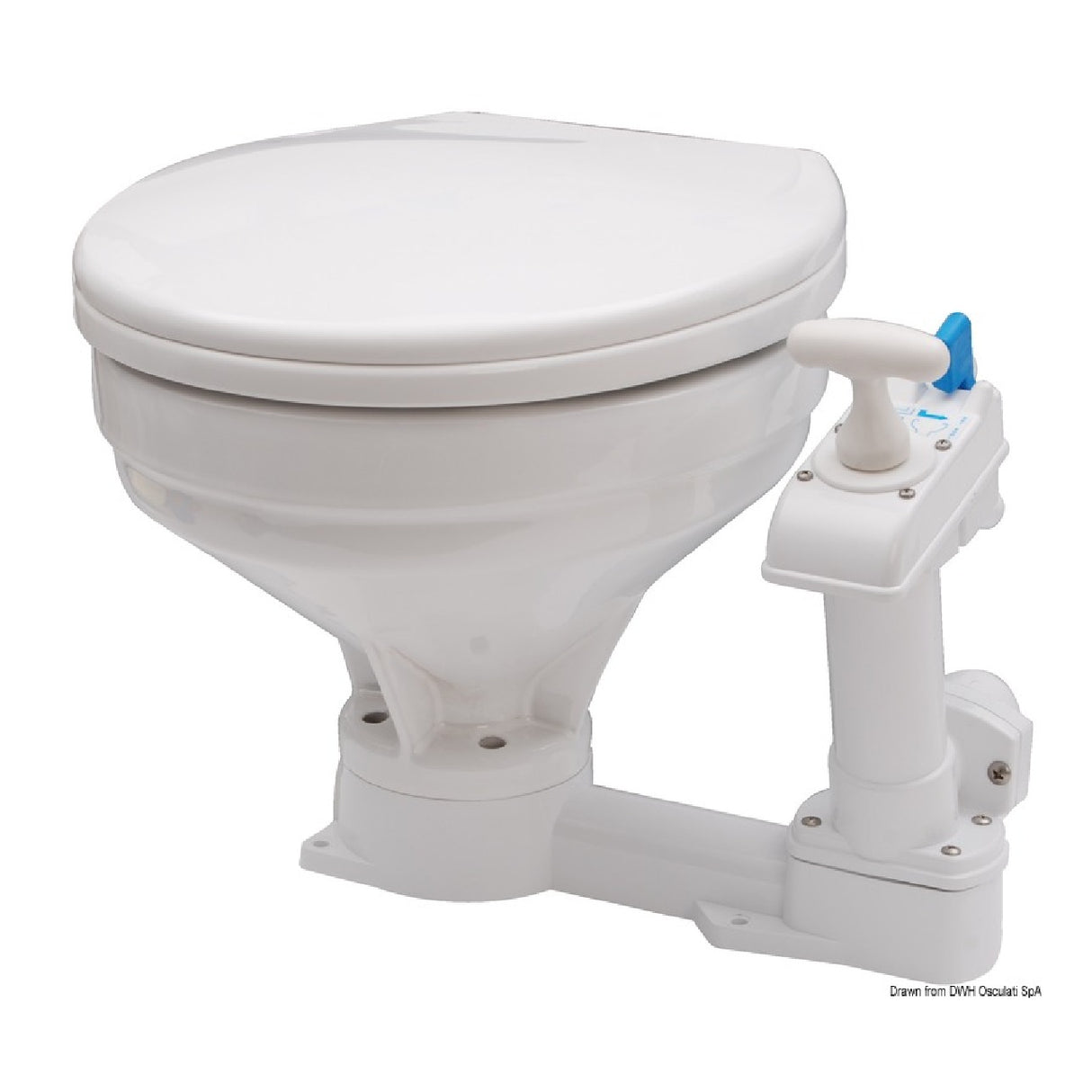 Osculati manuelle Toilette große Schüssel 50.206.25