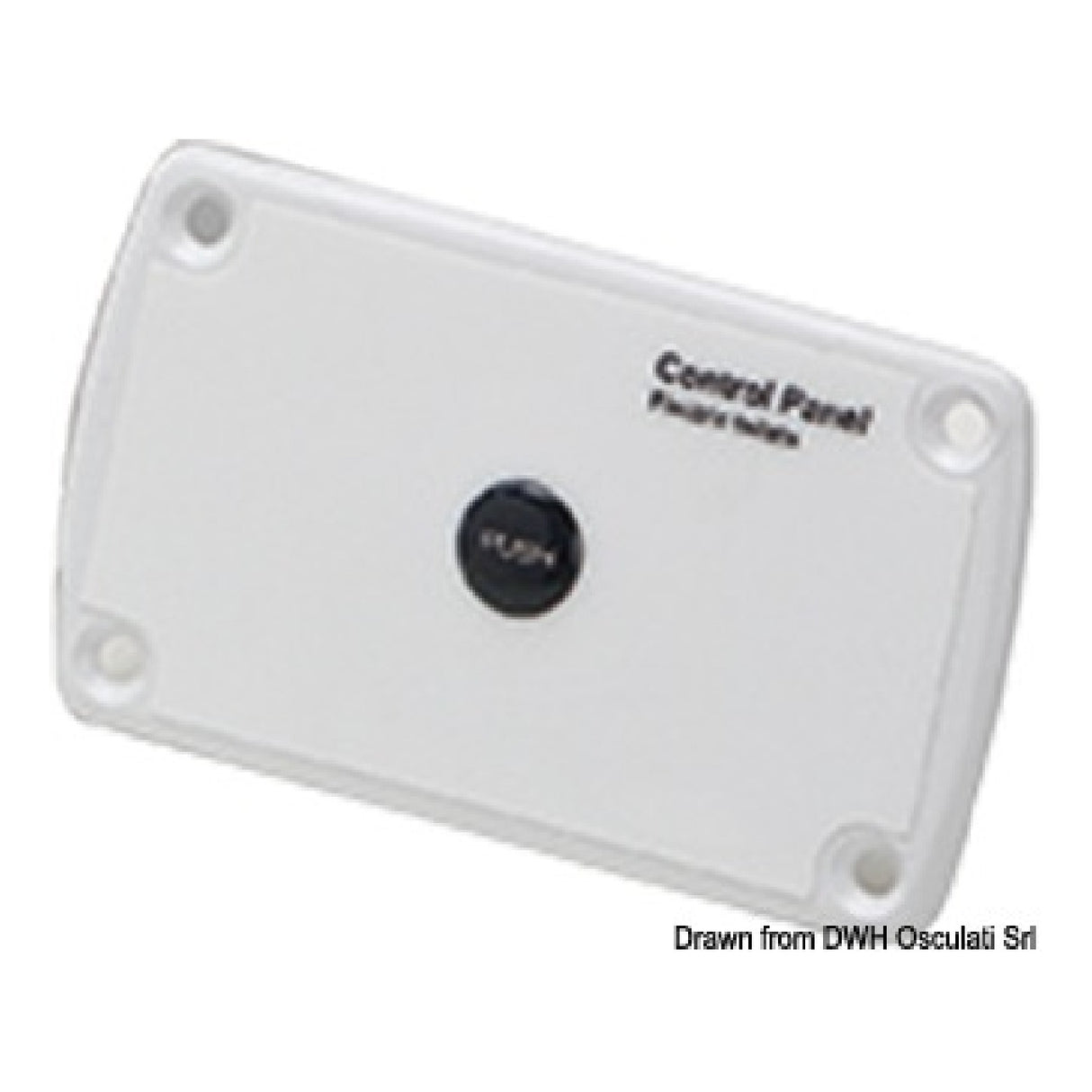 Osculati WC elettrico Super Compact tavoletta plastica 50.207.13