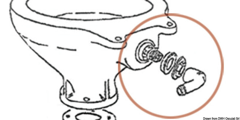 Osculati Kit ingresso acqua tazza 50.207.16