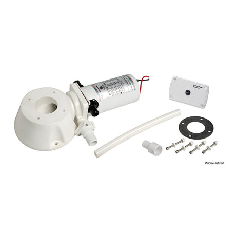 Osculati Kit di trasformazione per WC nautico da manuale a elettrico 50.209.12