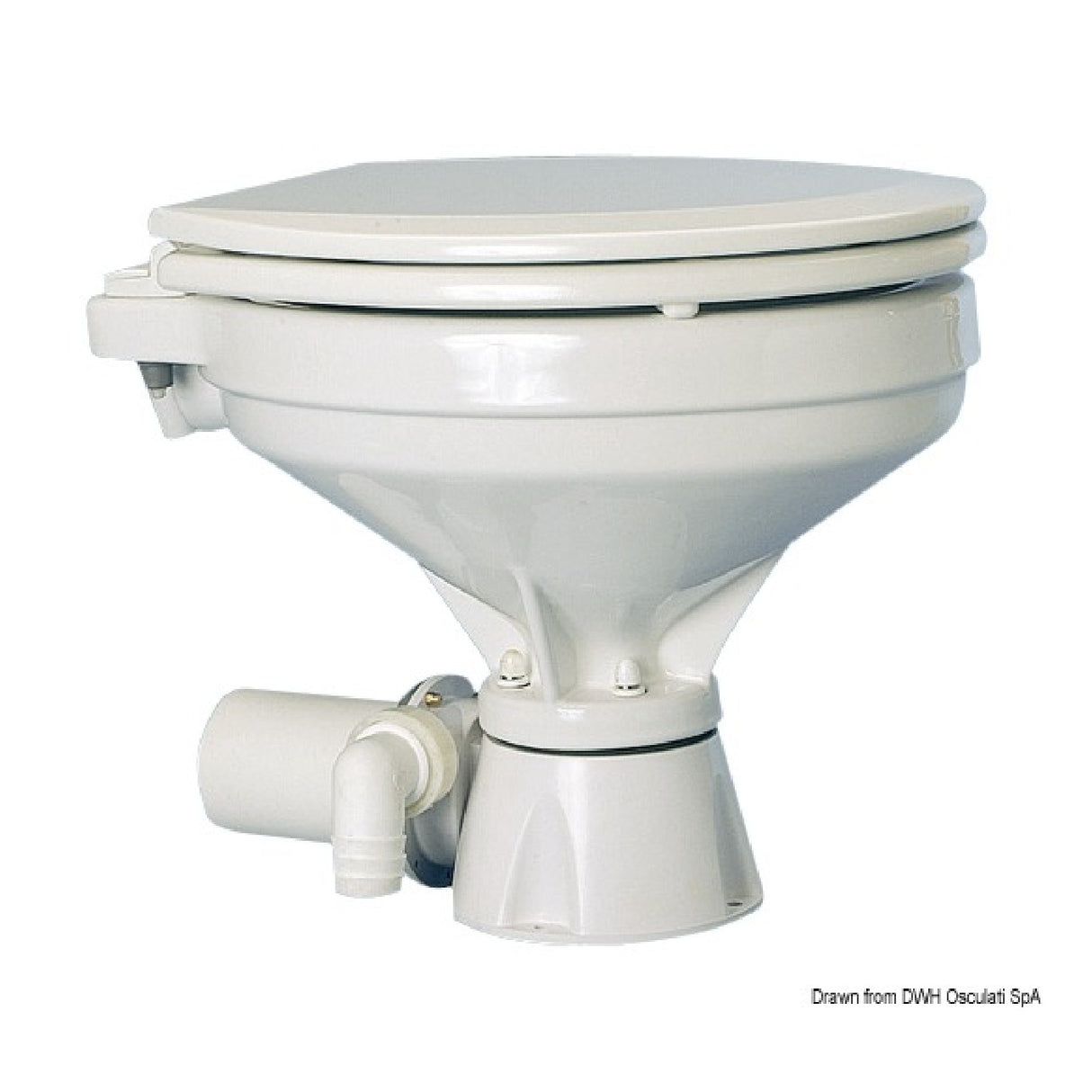 Osculati WC SILENT Comfort - großes Becken 50.212.03