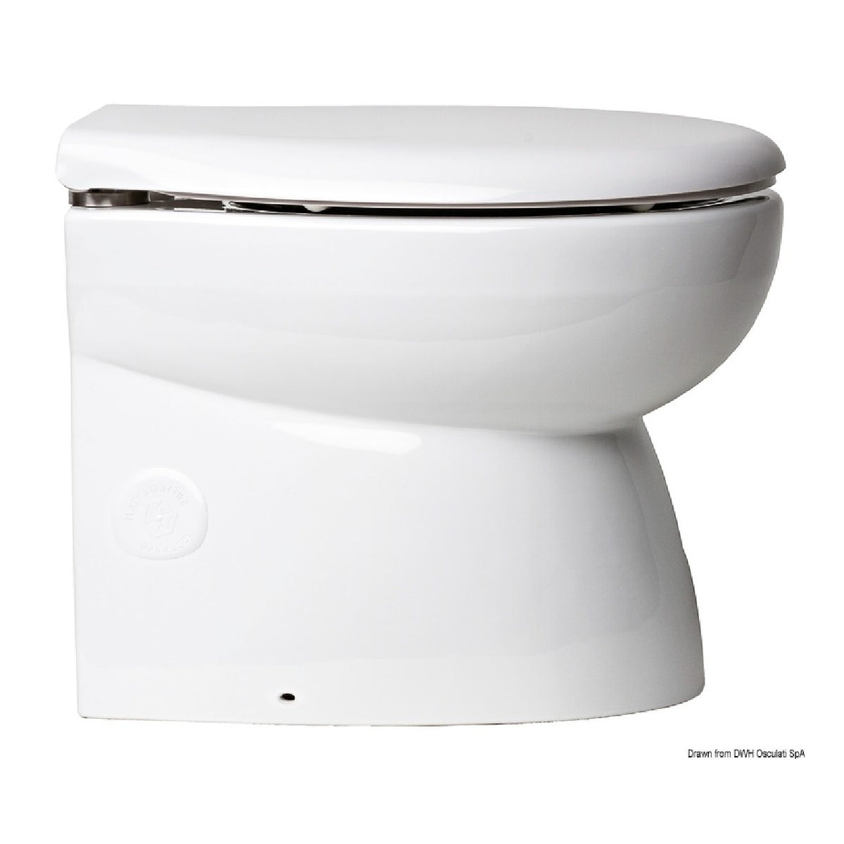 Osculati WC SILENT Elegant low with pump 80 dB 50.216.01