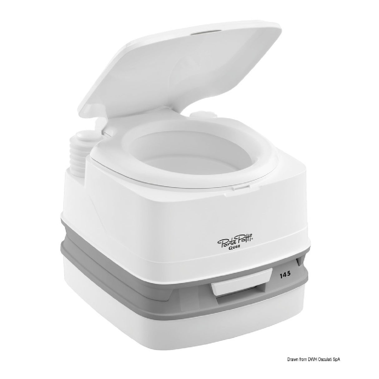 Tecma WC químico Porta Potti THETFORD QUBE 145