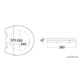 Tecma Elegance Ersatz-WC-Sitzbezüge für elektrische Toiletten