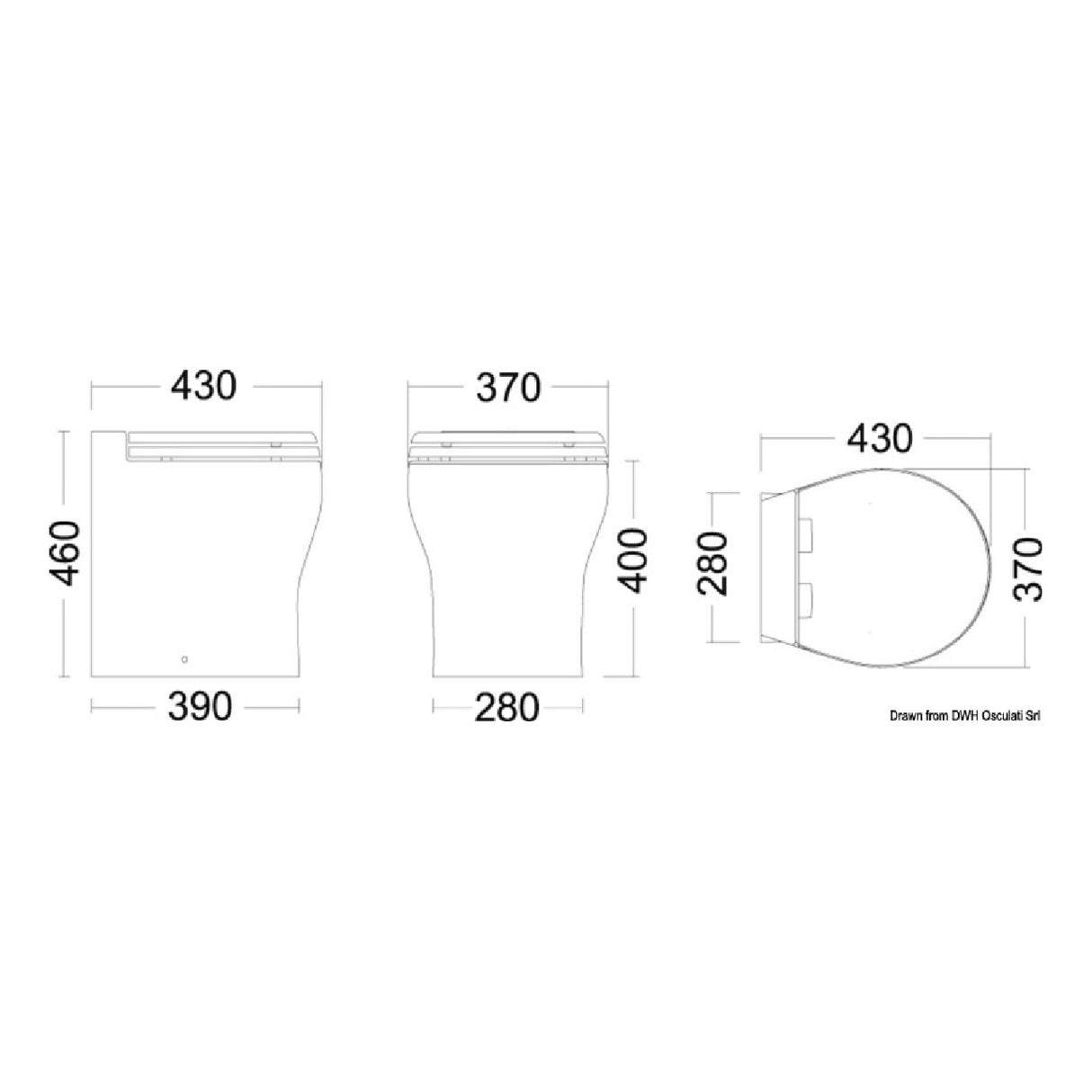 Tecma Elegance 2G Elektrische Toilette (Generation 2)