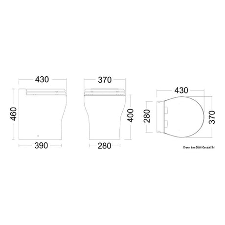 Tecma Elegance 2G Electric Toilet (Generation 2)