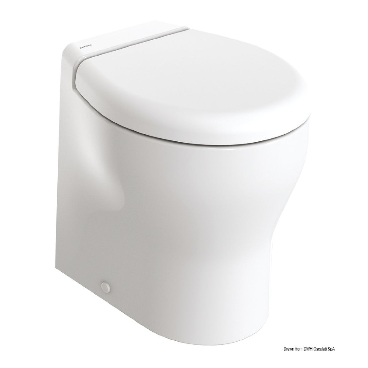 Tecma Elegance 2G Elektrische Toilette - Kompakte Bootstoilette