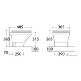 Tecma WC Elettrico Compass Short 12/24V