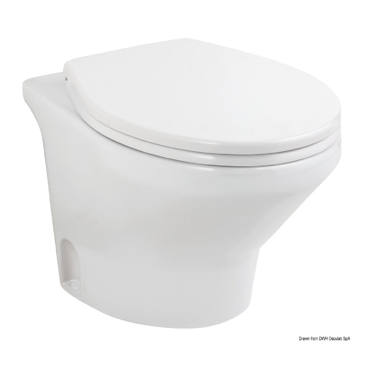 WC Elettrico Marino Tecma Compass Short 12/24V - Entry Level Professionale