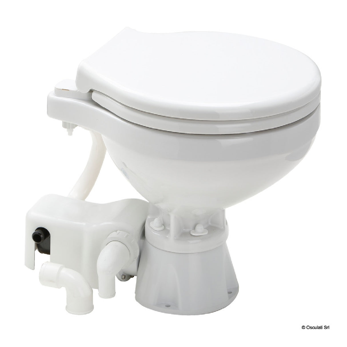 Osculati Silent Compact elektrische Toilette 12/24V 50.246.12