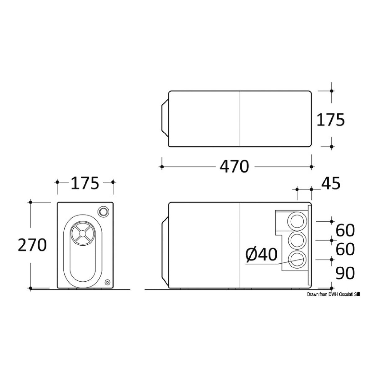 Tecma Sistemi di trasferimento acque grigie Sanisplit NK