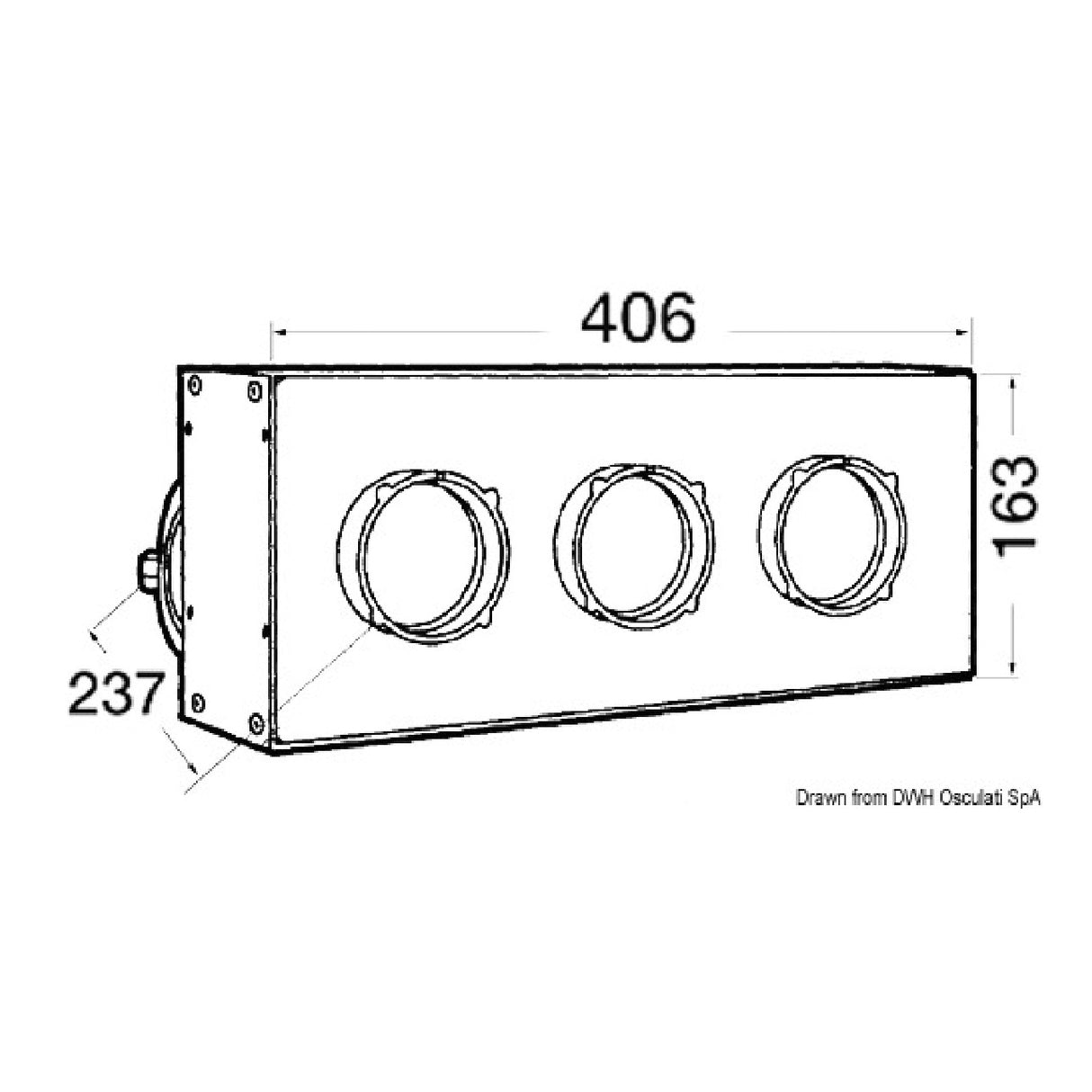 Heater Craft 40000BTU Dreifach-Auslass-Zentralheizung