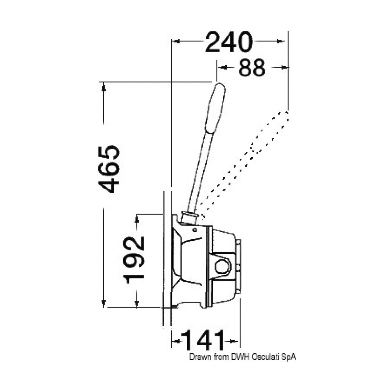 Whale manuelle Abwasserpumpe