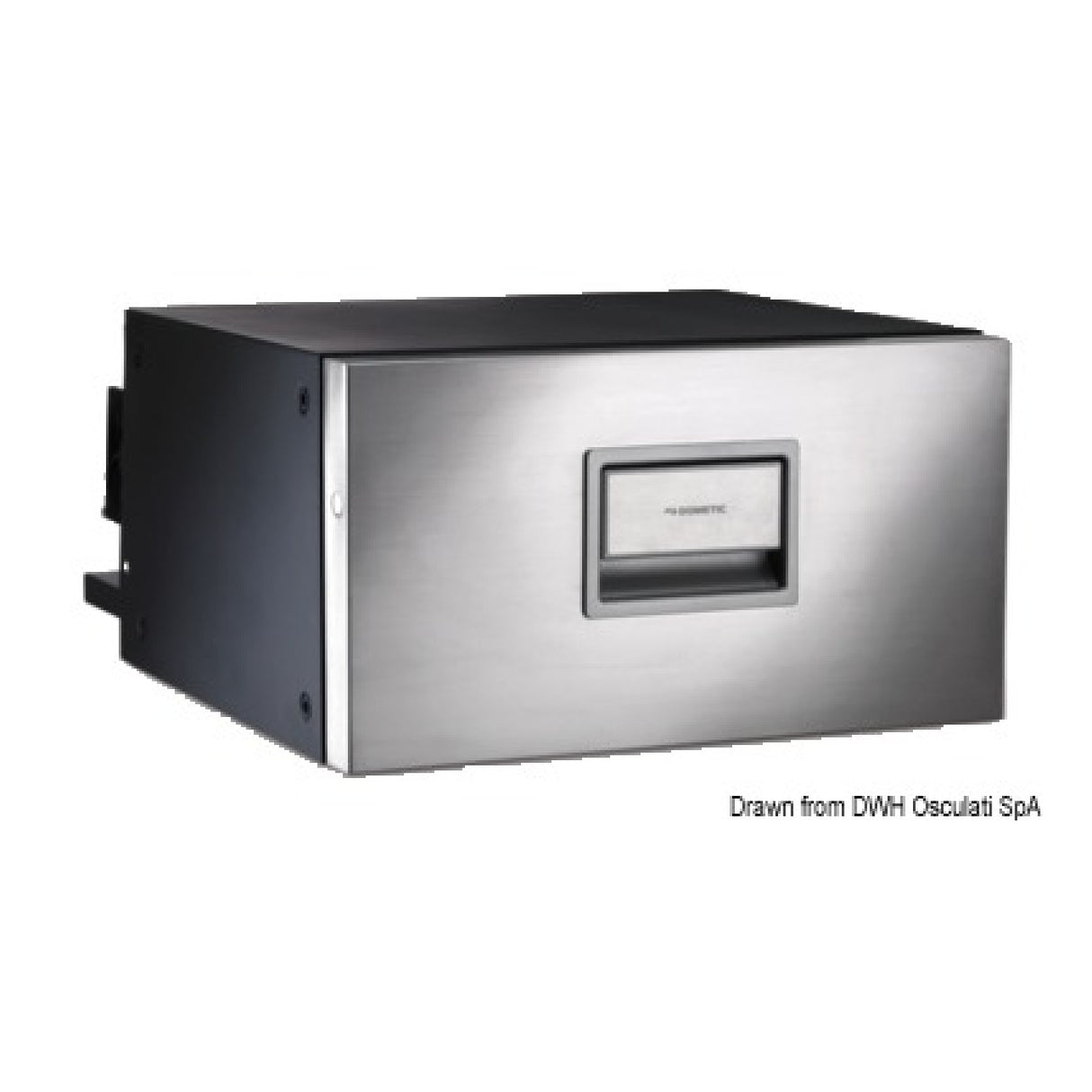 Refrigerador Dometic de acero inoxidable de 20 litros con cajón