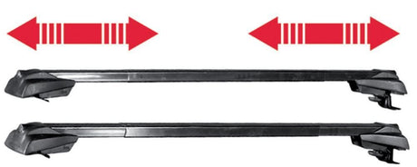 Montblanc Railing Plus Teleskop-Dachträger