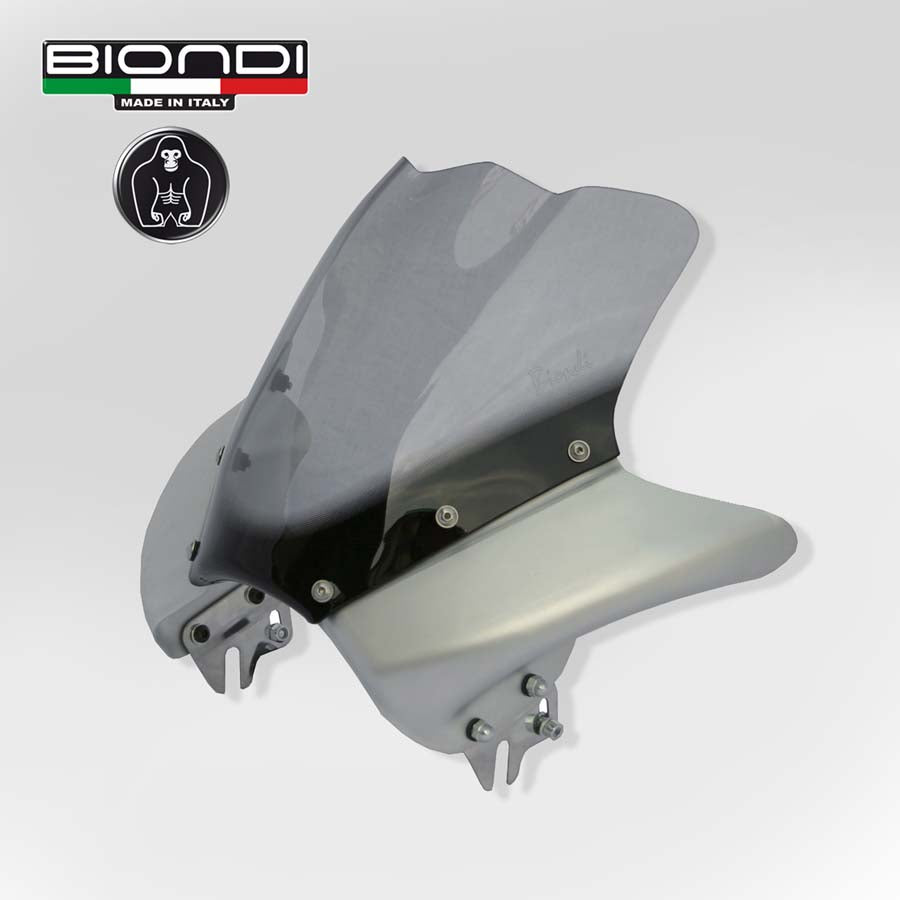 Biondi Metal Dark Cupolino Alluminio Anodizzato Grezzo con Attacco Standard