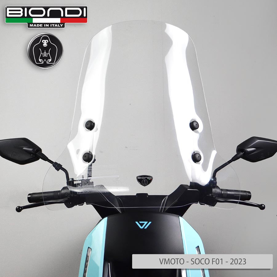 Biondi Parabrezza Pro Aprilia Amico Business 50 1996 completo di attacchi