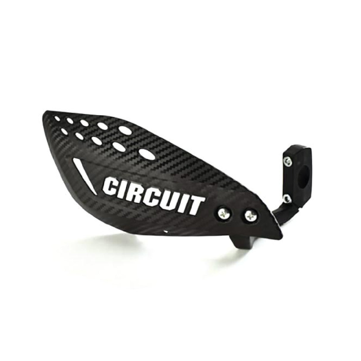 Circuit Paramani Moto universali VECTOR Carbon Look con scritta Bianca PM061-2D2