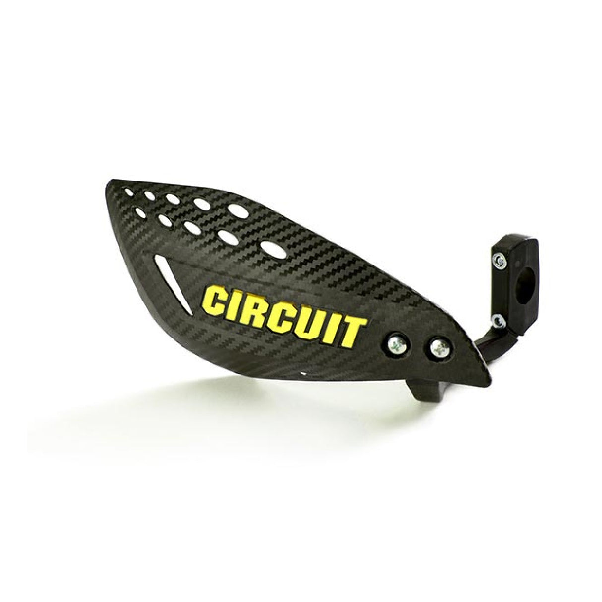 Circuit Paramani Moto universali VECTOR Carbon Look con scritta Gialla PM061-2D6