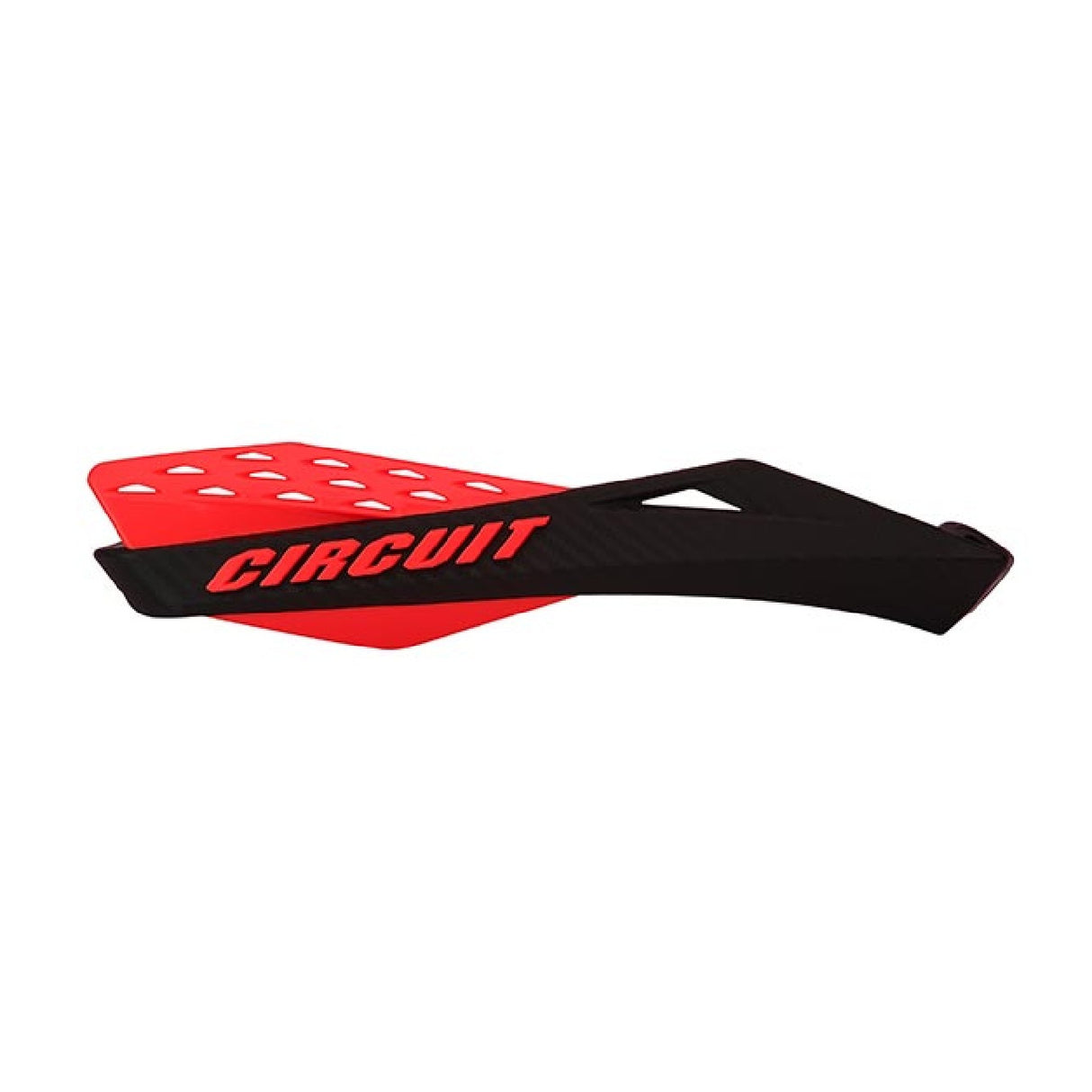 Kit de montaje para paramanos de motocicleta Circuit Universal FENIX Carbon-Red (excluido)