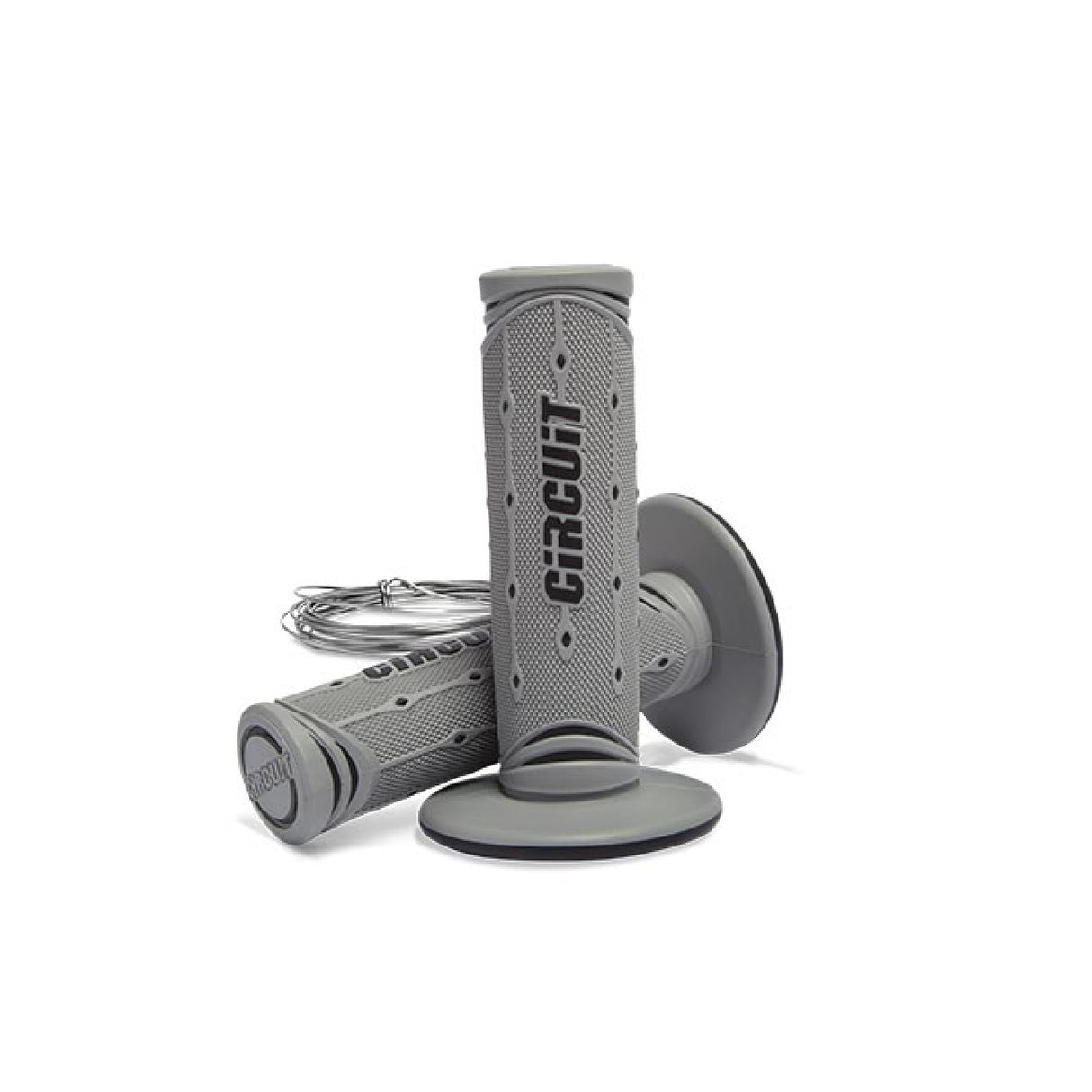 Circuit Equipment JUPITER Motorradgriffe, Grau-Schwarz, MA042-231