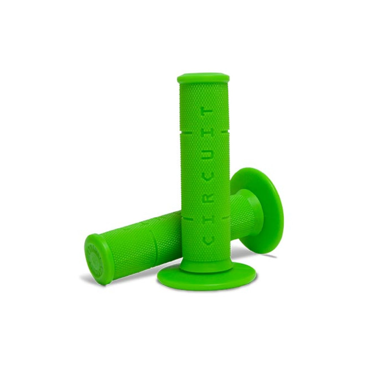 Puños para motocicleta Circuit Equipment COBRA IV, verde fluorescente, MA005-030