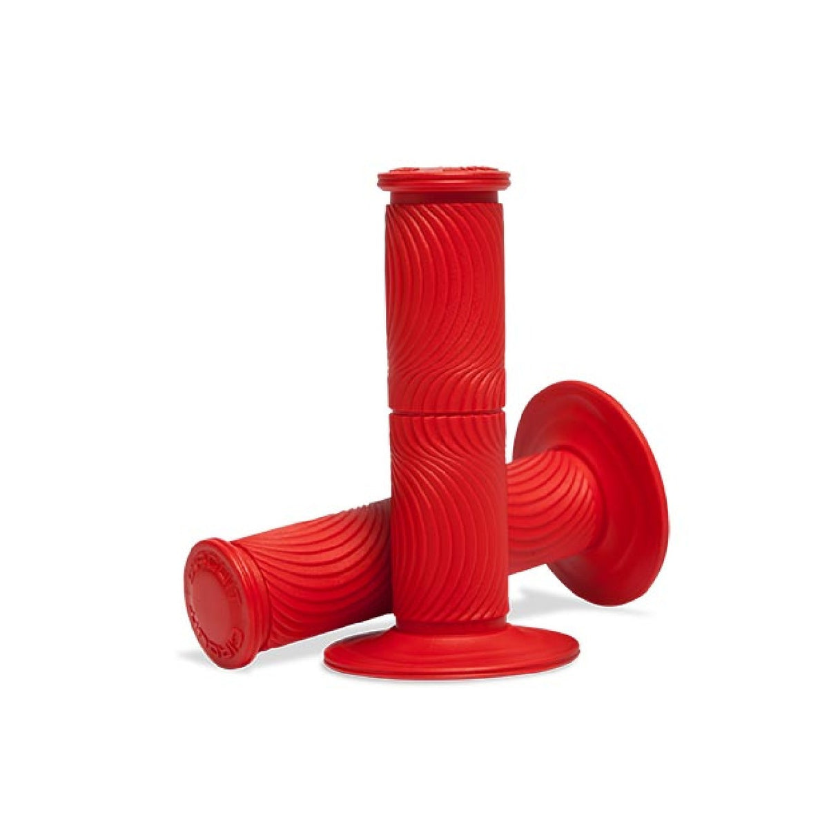 Puños de motocicleta Circuit Equipment COBRA II rojos MA004-005