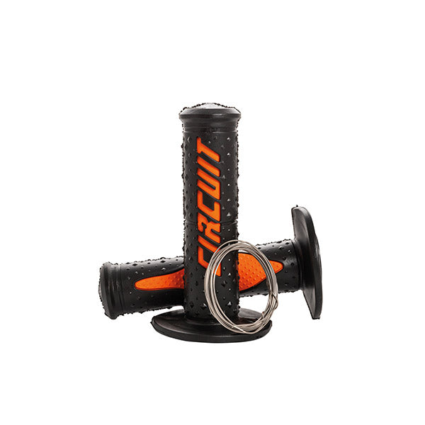 Puños Electra Color Negro-Naranja Ma008-219)