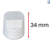 HEOSolution Pomello serratura HEOSafe extra lungo in plastica