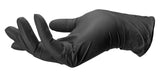 VAM Karbon Guanti Monouso in Nitrile Nero Taglia M - Conf. da 100 pz