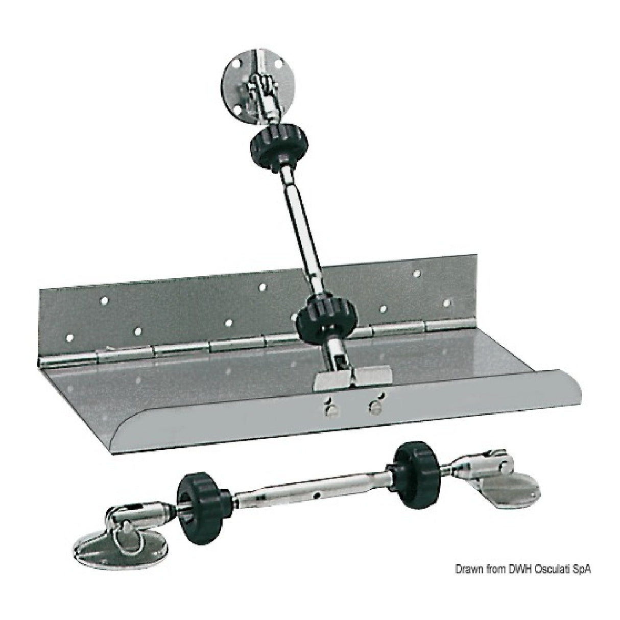 Osculati Mechaniksatz für Klappen 51.134.00