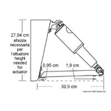 Lenco Kit correttori d'assetto Edge Mount
