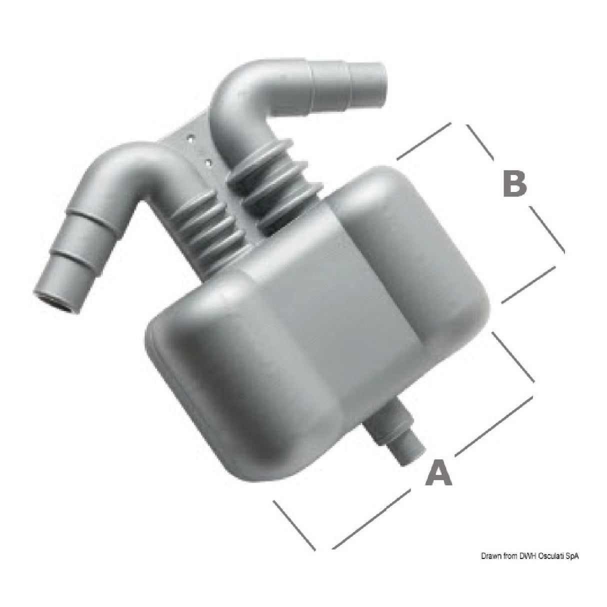 Osculati Separador agua/gas 2,5/4,5 lt 51.369.00