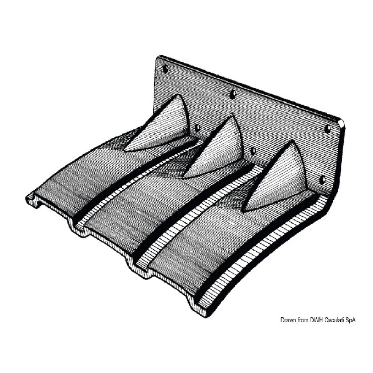 Osculati Lama de solapa Auto Trim 51.640.00