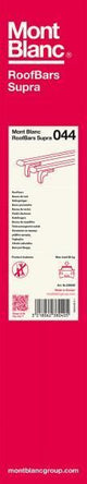 Montblanc Barre portatutto Supra 44