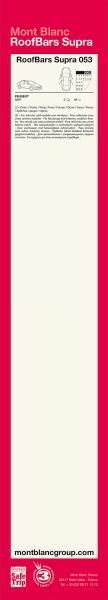 Montblanc Supra 53 Roof Rack Bars