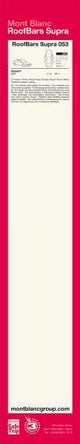 Montblanc Supra 53 Roof Rack Bars