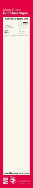 Montblanc Barre portatutto Supra 64