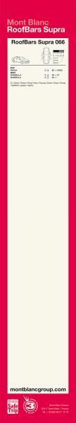 Montblanc Barre portatutto Supra 66