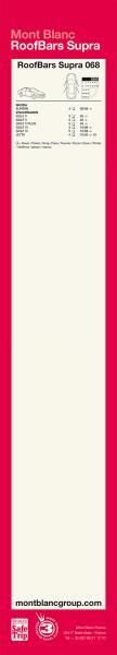 Montblanc Supra 68 Dachgepäckträger
